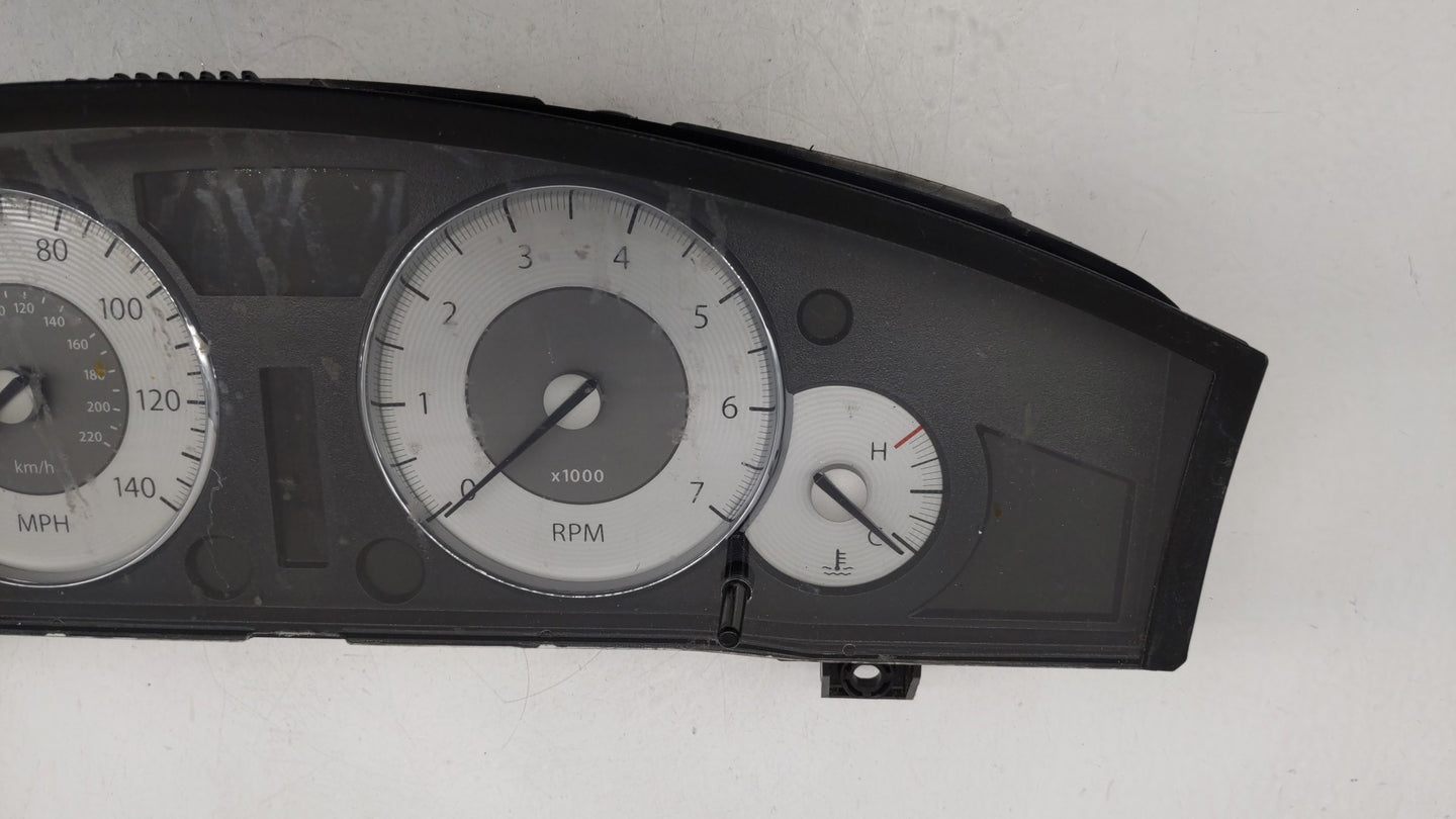 2008 Chrysler 300 Instrument Cluster Speedometer Gauges P/N:P05172120AE Fits OEM Used Auto Parts - Oemusedautoparts1.com