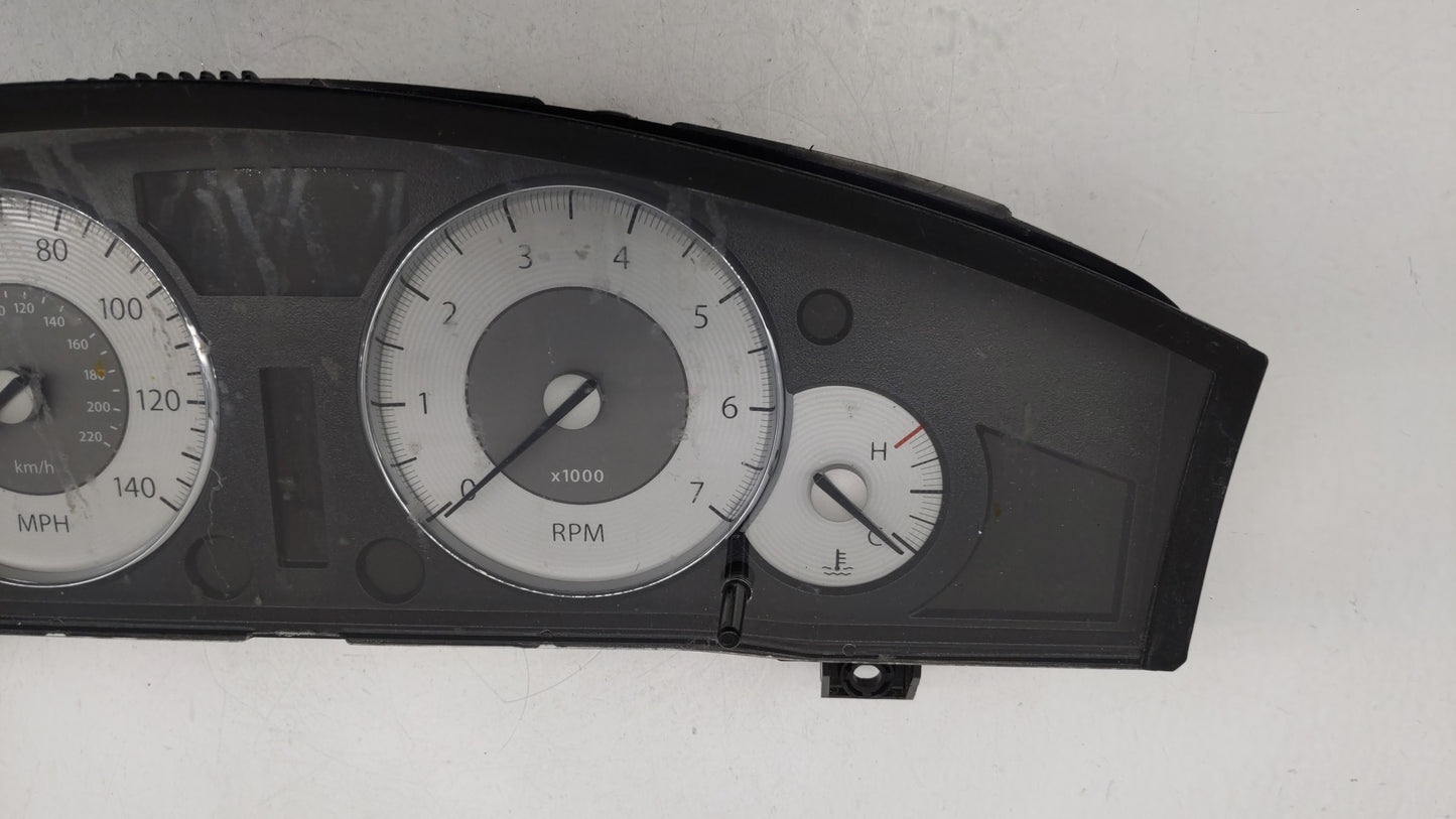 2008 Chrysler 300 Instrument Cluster Speedometer Gauges P/N:P05172120AE Fits OEM Used Auto Parts - Oemusedautoparts1.com