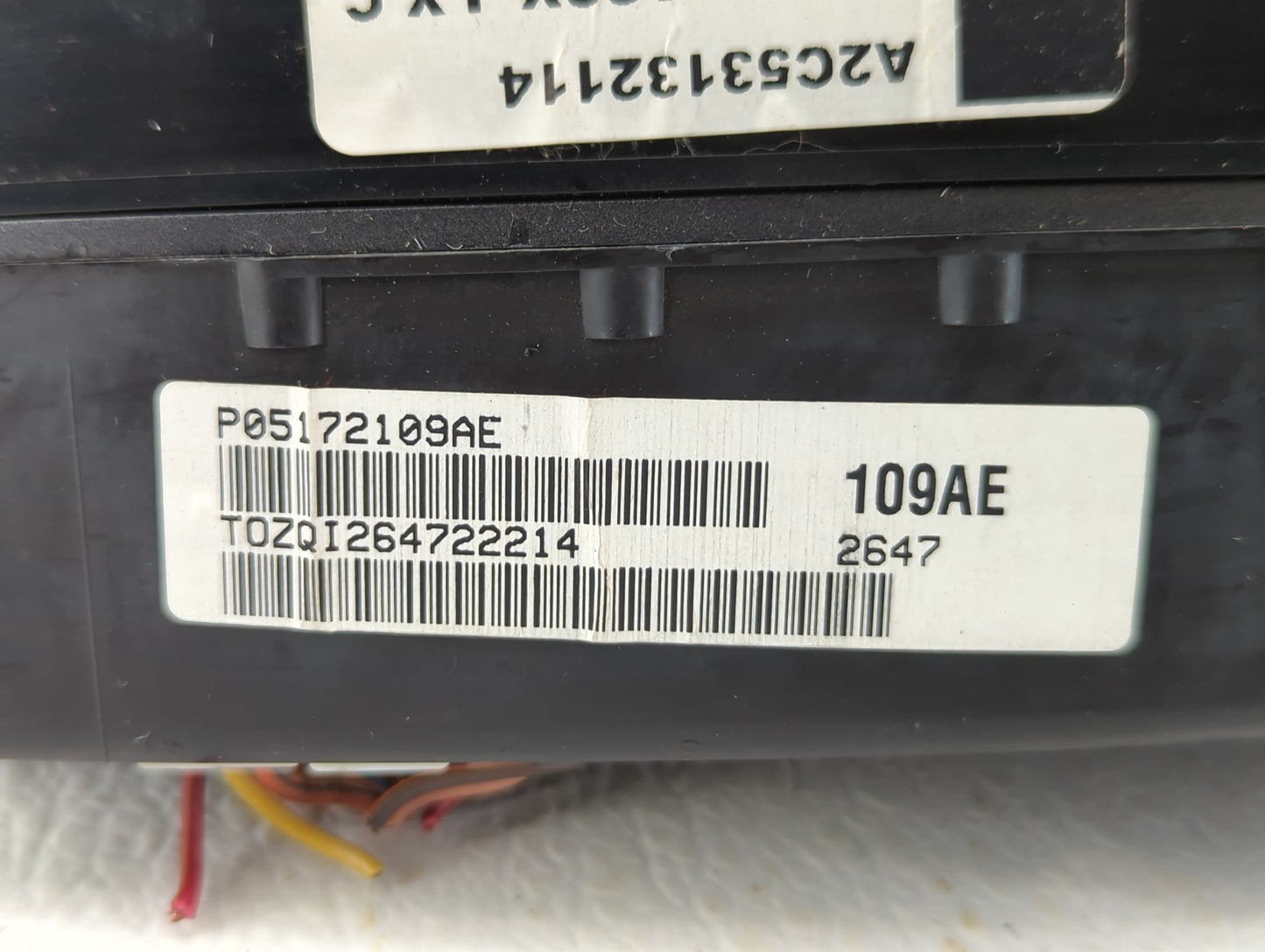 2008 Chrysler 300 Instrument Cluster Speedometer Gauges P/N:P05172109AE P05172109AF Fits OEM Used Auto Parts - Oemusedautopa