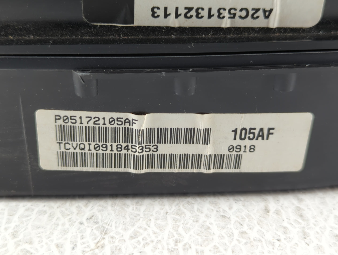 2008 Chrysler 300 Instrument Cluster Speedometer Gauges P/N:P05172105AF Fits OEM Used Auto Parts - Oemusedautoparts1.com