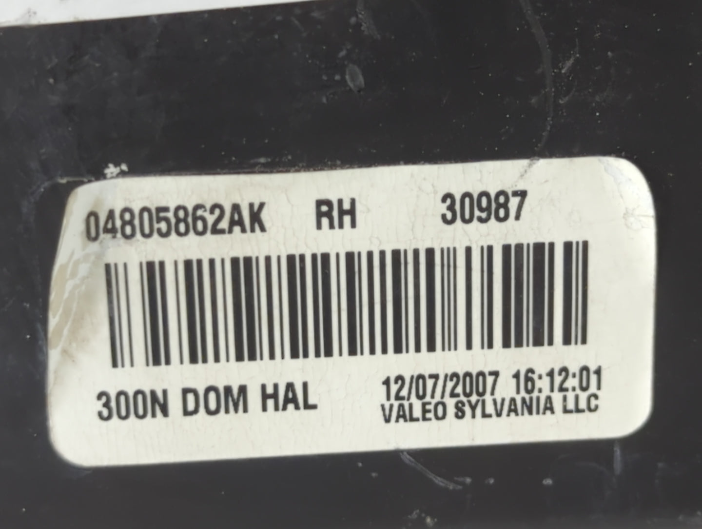 2008-2010 Chrysler 300 Passenger Right Oem Head Light Headlight Lamp - Oemusedautoparts1.com