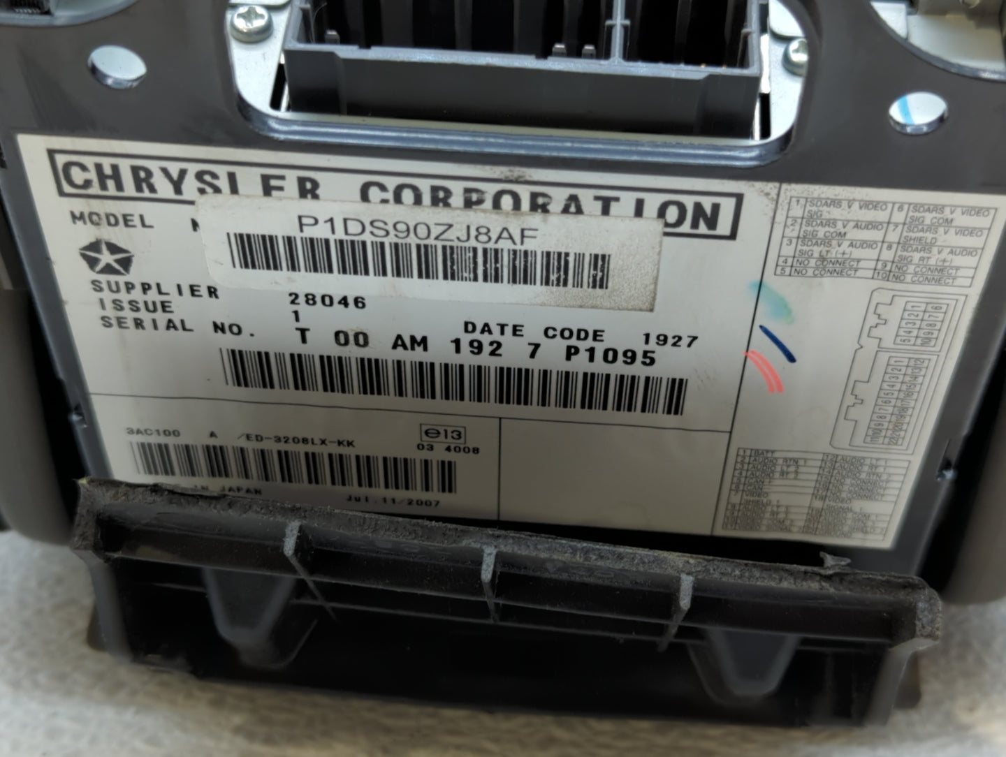 2008 Chrysler 300 Undefined Gray - Oemusedautoparts1.com