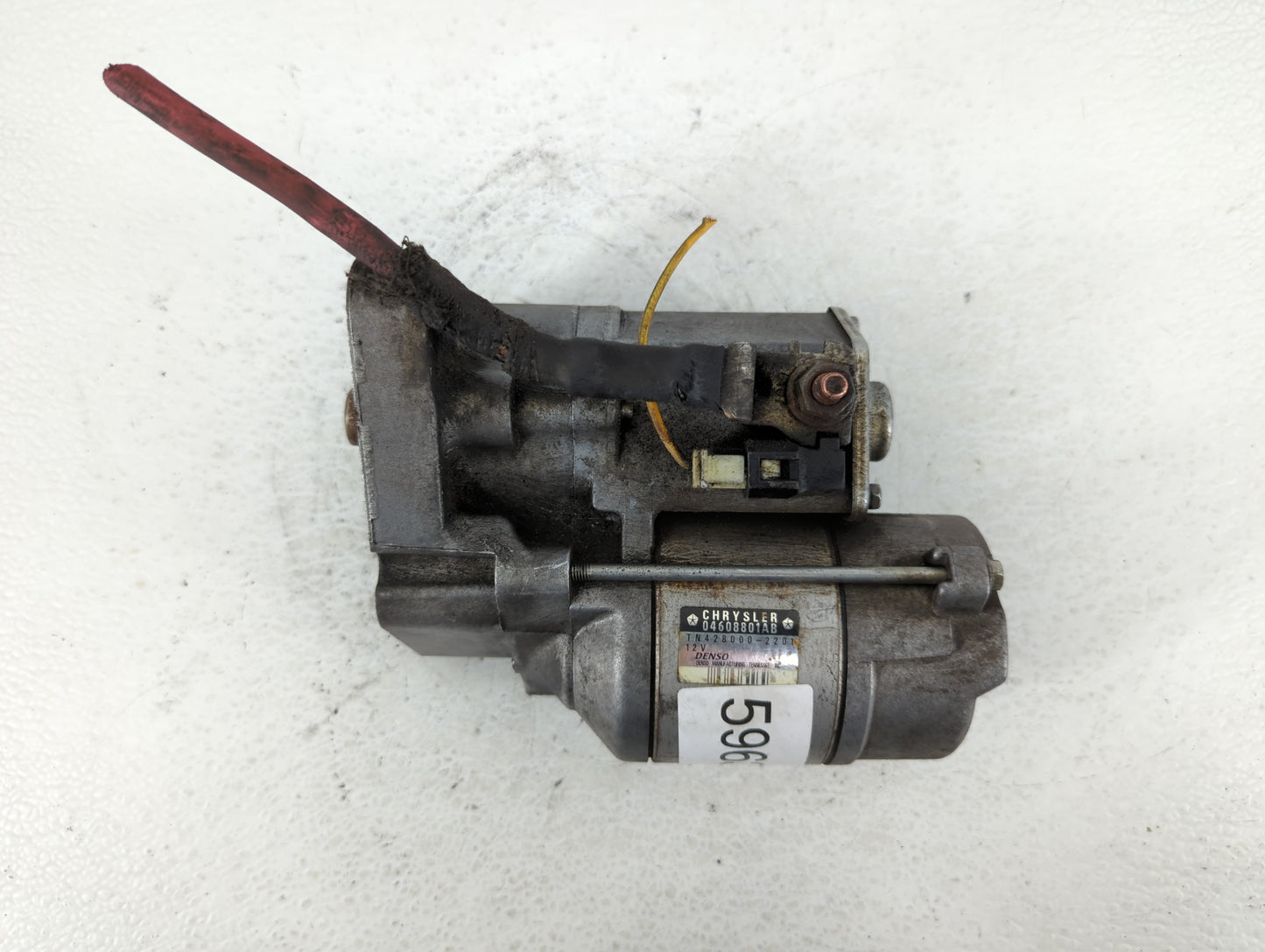 2005-2014 Chrysler 300 Car Starter Motor Solenoid OEM P/N:TN428000-2201 04608801AB Fits OEM Used Auto Parts - Oemusedautopar