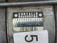 2005-2014 Chrysler 300 Car Starter Motor Solenoid OEM P/N:TN428000-2201 04608801AB Fits OEM Used Auto Parts - Oemusedautopar