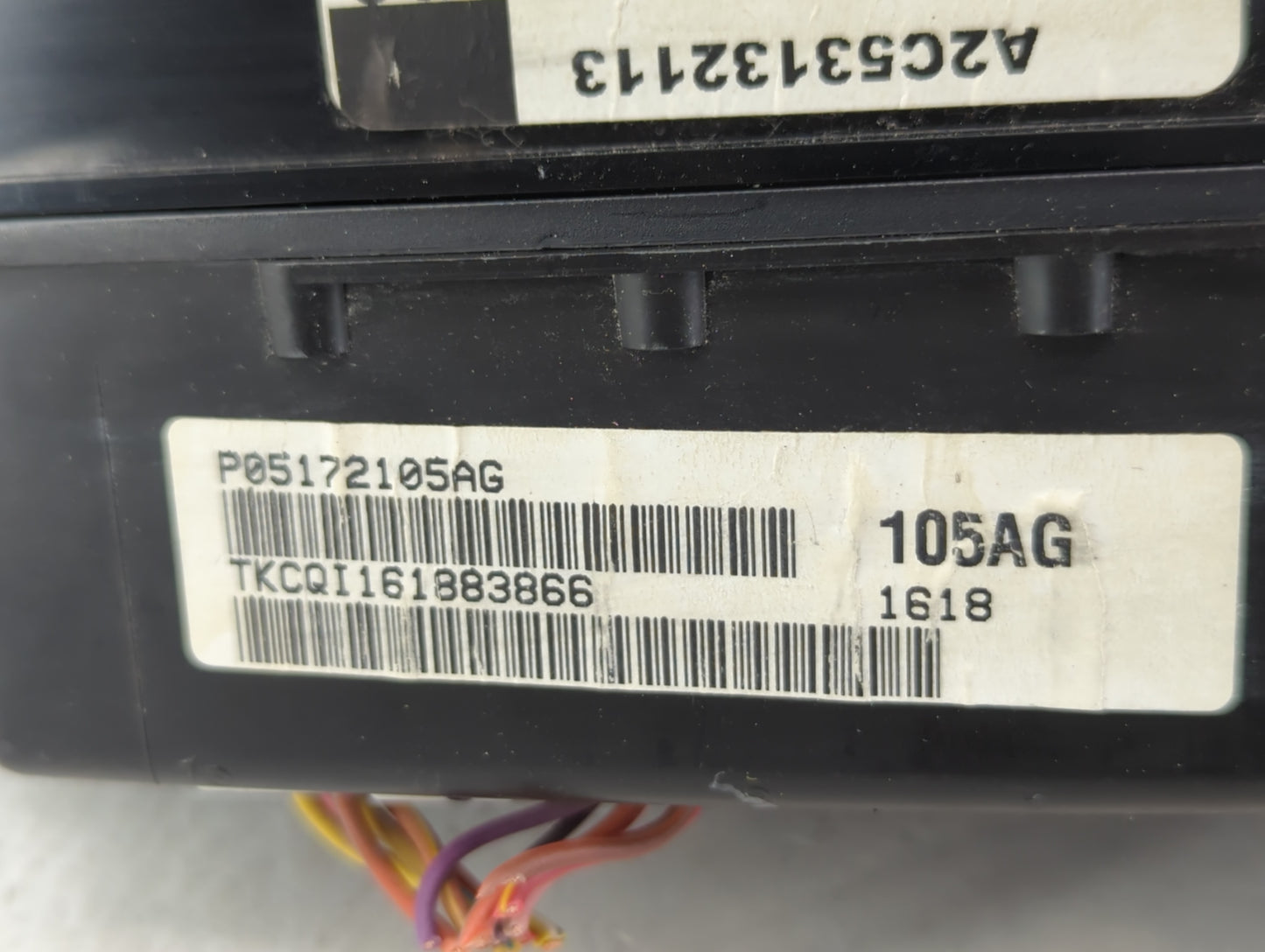 2008 Chrysler 300 Instrument Cluster Speedometer Gauges P/N:P05172105AG Fits OEM Used Auto Parts - Oemusedautoparts1.com