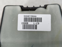 2007-2010 Chrysler 300 Master Power Window Switch Replacement Driver Side Left P/N:04602780AA Fits OEM Used Auto Parts - Oem