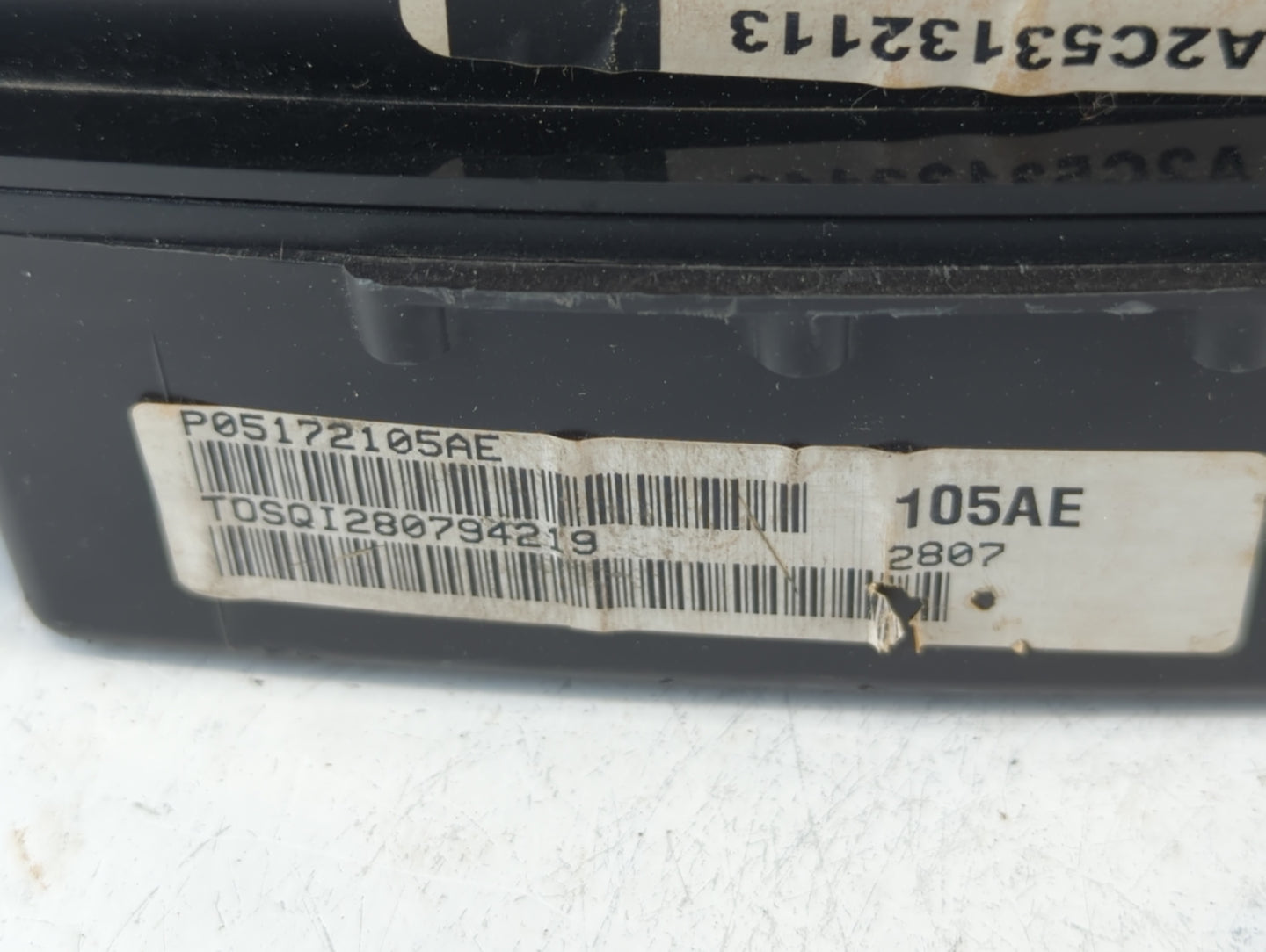 2008 Chrysler 300 Instrument Cluster Speedometer Gauges P/N:P05172105AE P05172105AF Fits OEM Used Auto Parts - Oemusedautopa