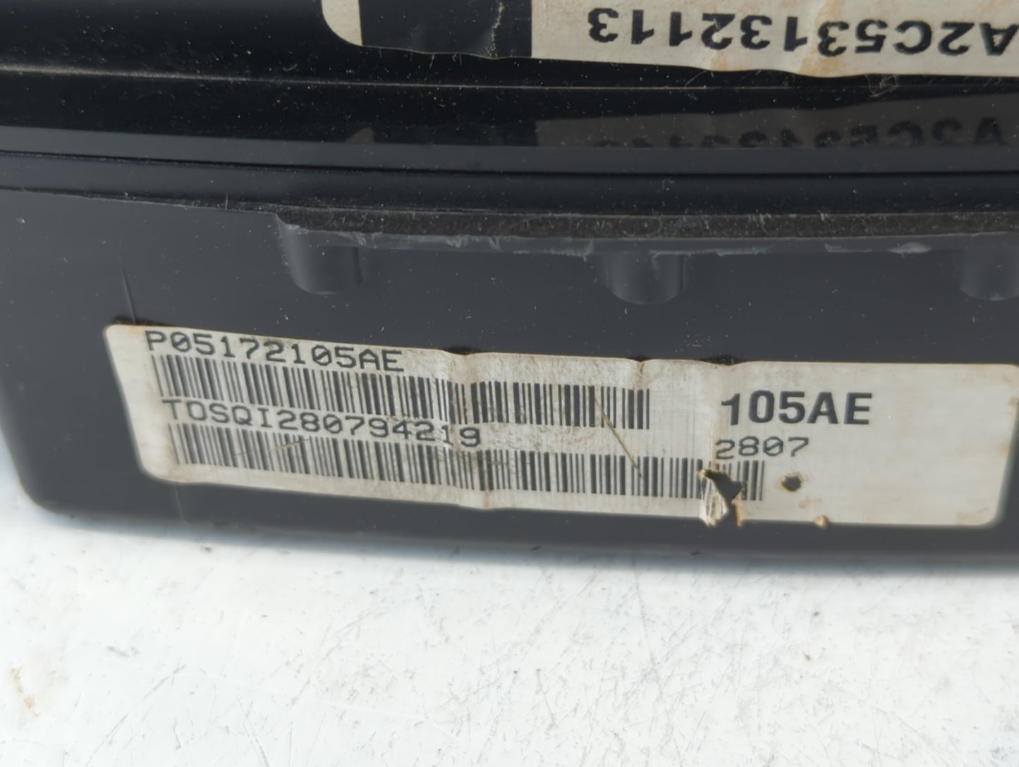 2008 Chrysler 300 Instrument Cluster Speedometer Gauges P/N:P05172105AE P05172105AF Fits OEM Used Auto Parts - Oemusedautopa