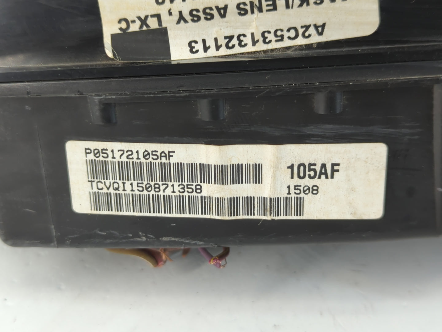 2008 Chrysler 300 Instrument Cluster Speedometer Gauges P/N:P05172105AF Fits OEM Used Auto Parts - Oemusedautoparts1.com