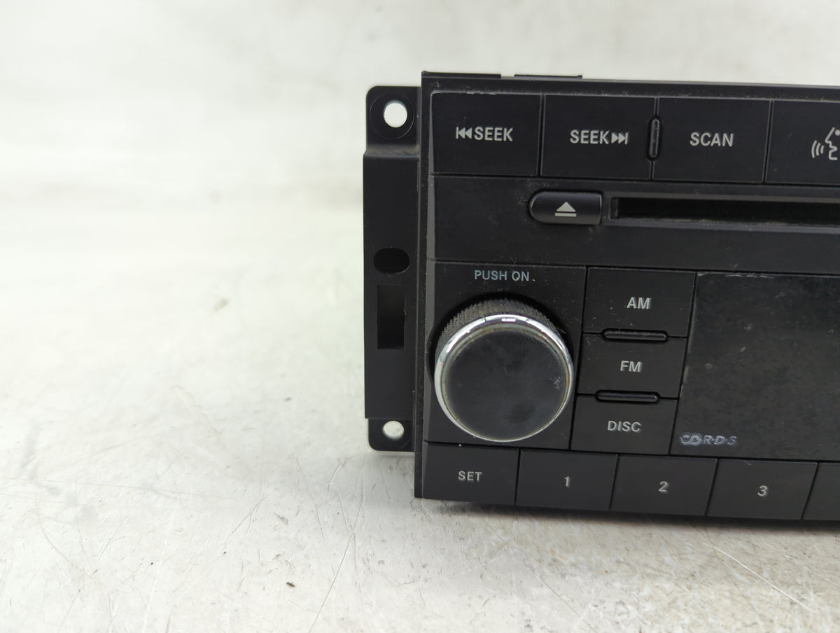 2008-2010 Chrysler 300 Radio AM FM Cd Player Receiver Replacement P/N:P05064410AF Fits 2008 2009 2010 OEM Used Auto Parts - 