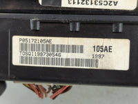 2008 Chrysler 300 Instrument Cluster Speedometer Gauges P/N:P05172105AE Fits OEM Used Auto Parts - Oemusedautoparts1.com