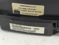 2008 Chrysler 300 Instrument Cluster Speedometer Gauges P/N:P05172105AE Miles:100K Fits OEM Used Auto Parts - Oemusedautopar