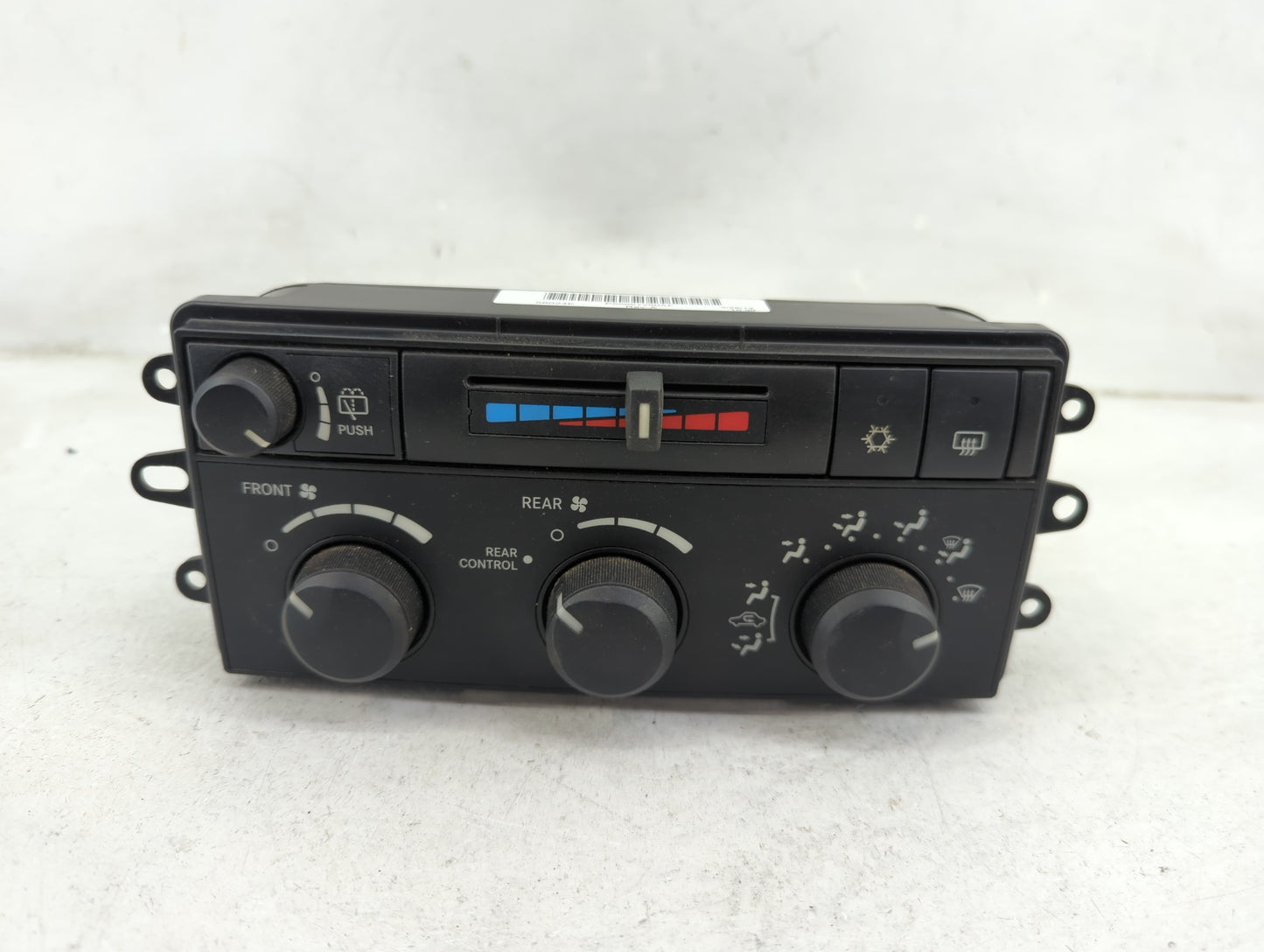 2007-2009 Chrysler Aspen Climate Control Module Temperature AC/Heater Replacement P/N:P55057280AF Fits OEM Used Auto Parts -