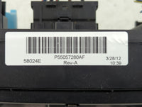 2007-2009 Chrysler Aspen Climate Control Module Temperature AC/Heater Replacement P/N:P55057280AF Fits OEM Used Auto Parts -
