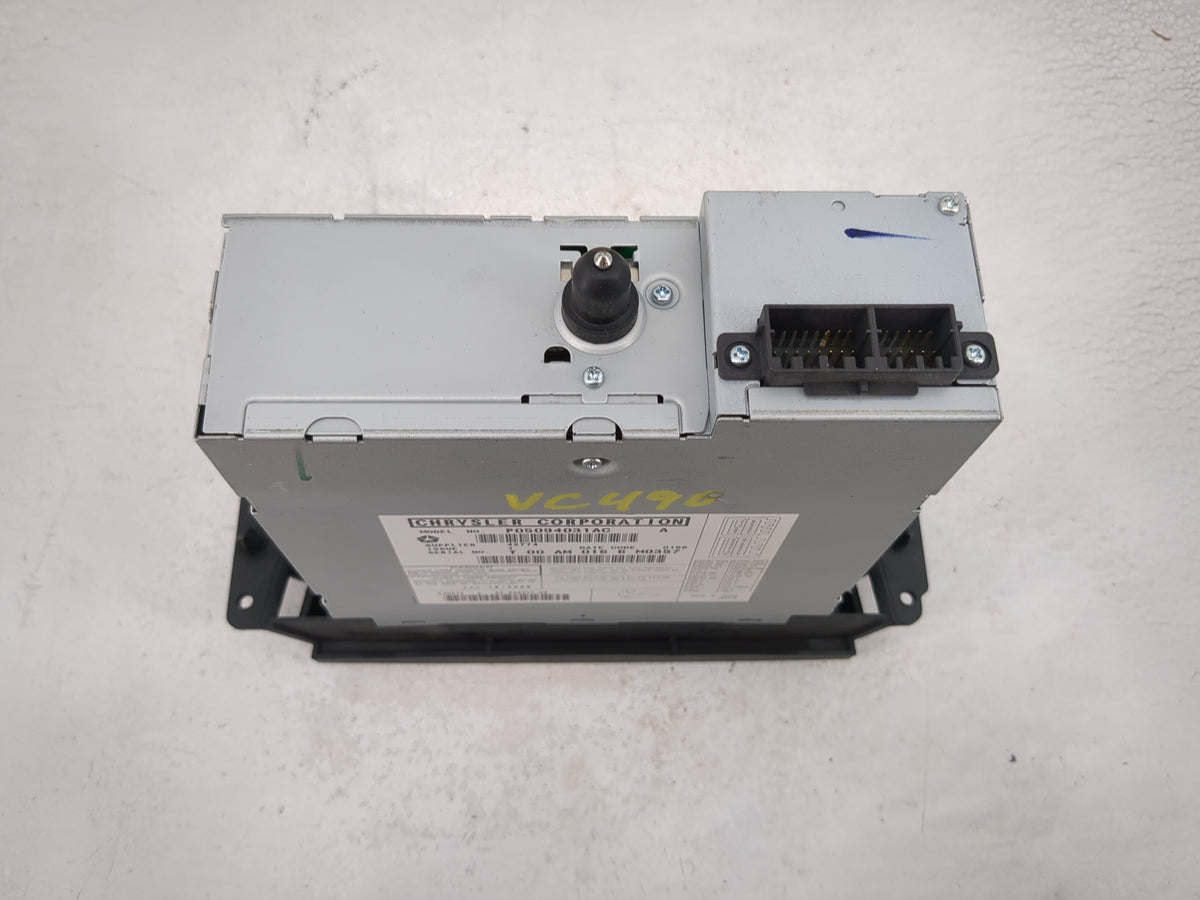 2004-2008 Chrysler Pacifica Information Radio Display Screen 1474835 - Oemusedautoparts1.com