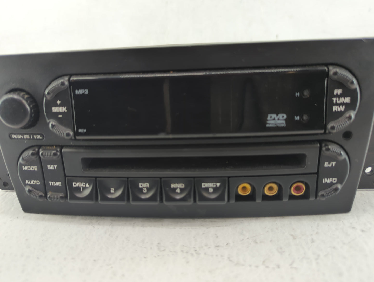 2007-2008 Chrysler Pacifica Radio AM FM Cd Player Receiver Replacement P/N:P05064084AD Fits Fits 2007 2008 OEM Used Auto Par