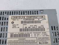 2007-2008 Chrysler Pacifica Radio AM FM Cd Player Receiver Replacement P/N:P05064084AD Fits Fits 2007 2008 OEM Used Auto Par