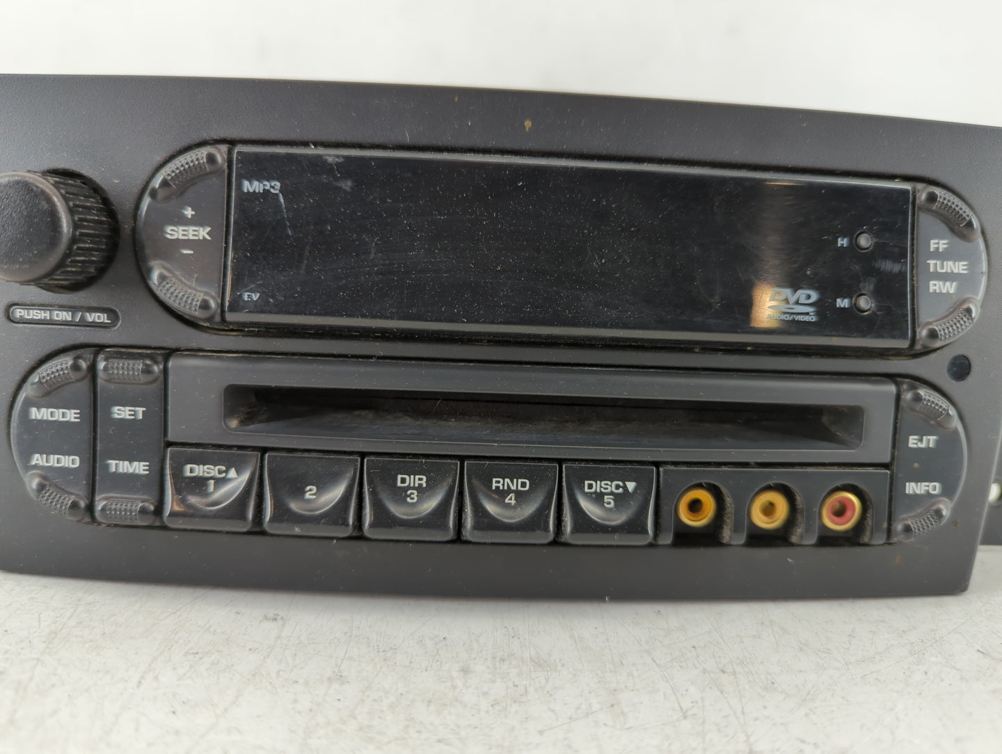 2007-2008 Chrysler Pacifica Radio AM FM Cd Player Receiver Replacement P/N:P05064084AD Fits Fits 2007 2008 OEM Used Auto Par