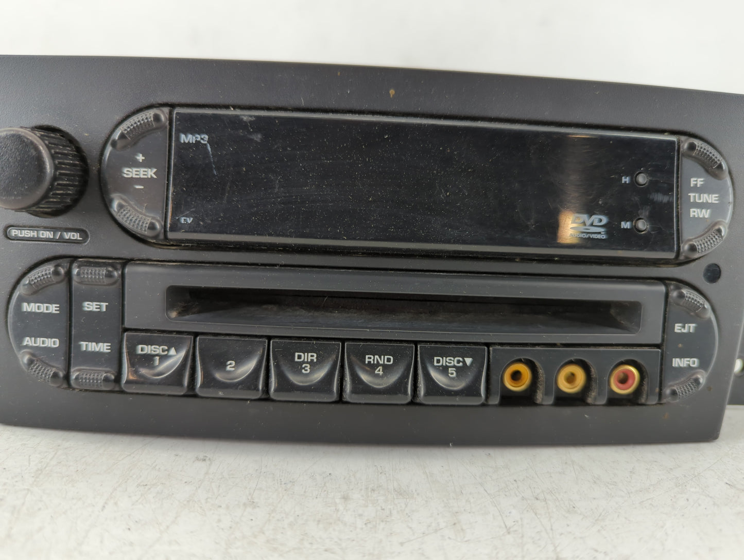 2007-2008 Chrysler Pacifica Radio AM FM Cd Player Receiver Replacement P/N:P05064084AD Fits Fits 2007 2008 OEM Used Auto Par