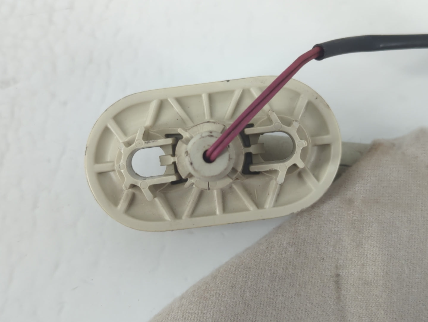 2008 Chrysler Pacifica Sun Visor Shade Replacement Driver Left Mirror Fits OEM Used Auto Parts - Oemusedautoparts1.com