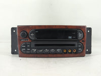 2007-2008 Chrysler Pacifica Radio AM FM Cd Player Receiver Replacement P/N:P05064084AD Fits Fits 2007 2008 OEM Used Auto Par