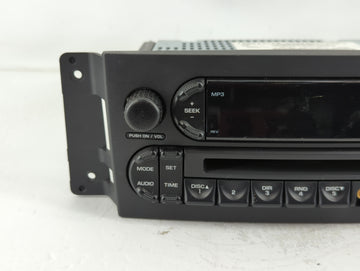 2008 Chrysler Pacifica Am Fm Cd Player Radio Receiver