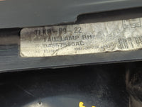 2008 Chrysler Pacifica Tail Light Assembly Passenger Right OEM P/N:TLKR-59-22 05857580AC Fits OEM Used Auto Parts - Oemuseda