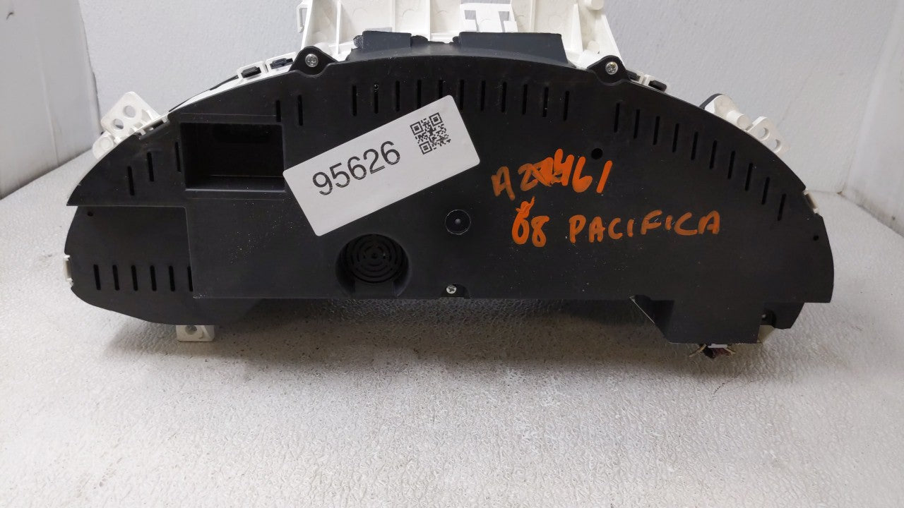 2008 Chrysler Pacifica Instrument Cluster Speedometer Gauges P/N:P05172446AB Fits OEM Used Auto Parts - Oemusedautoparts1.co