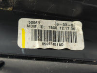 2007-2008 Chrysler Pt Cruiser Driver Side View Mirror - Left Door Mirror OEM Used - Oemusedautoparts1.com