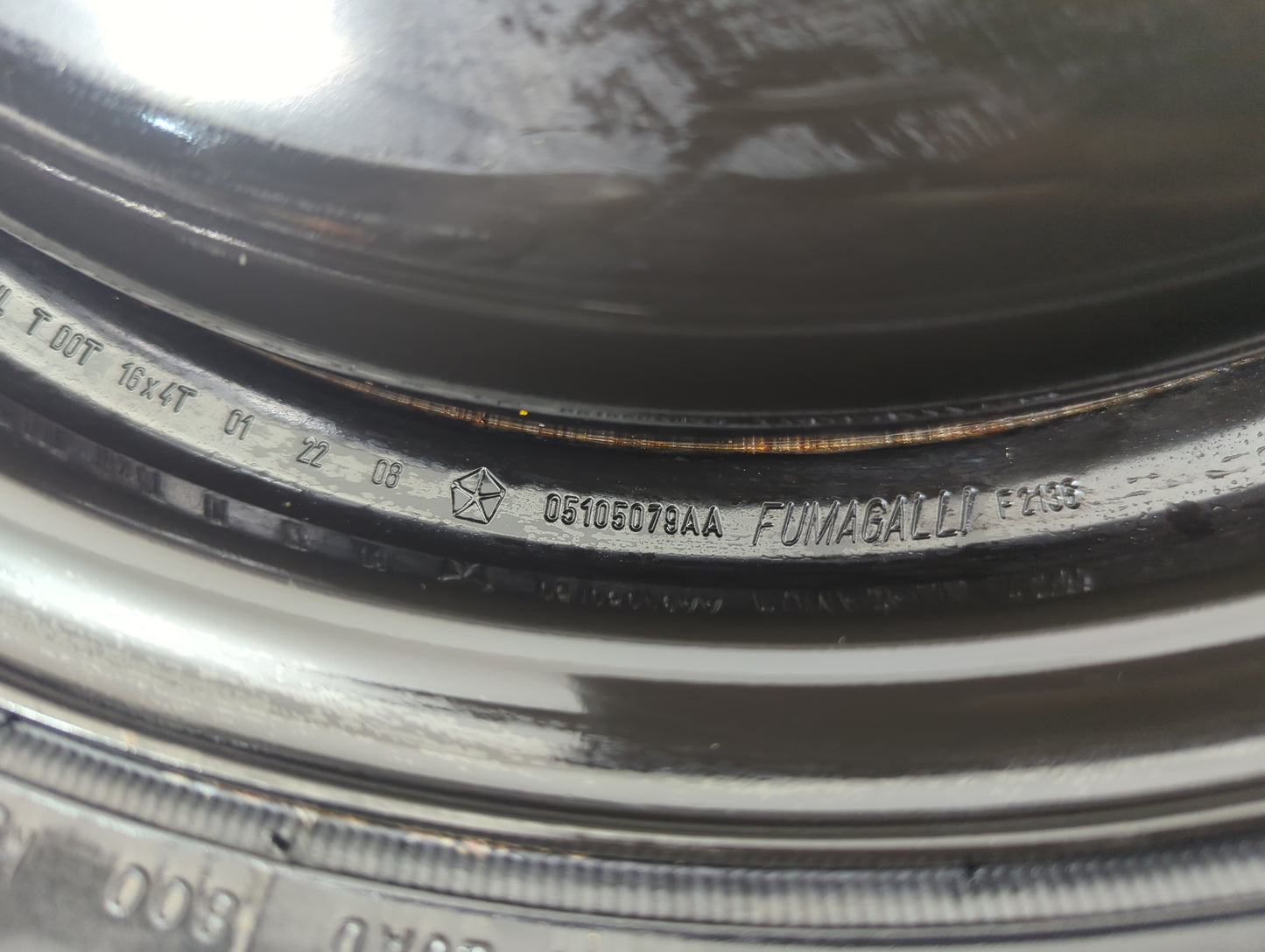 2007-2010 Chrysler Sebring Spare Donut Tire Wheel Rim Oem 1101109 - Oemusedautoparts1.com