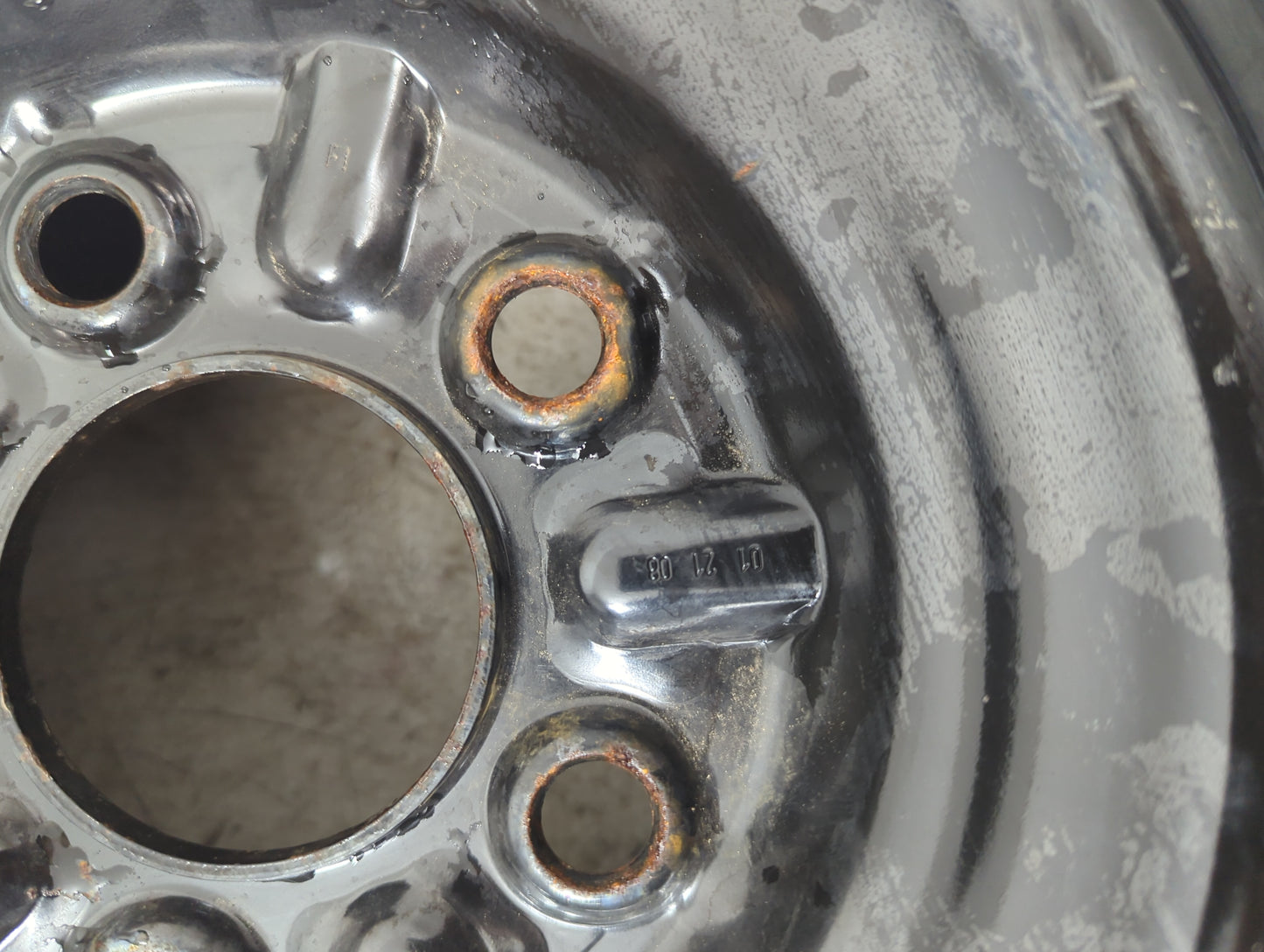 2007-2010 Chrysler Sebring Spare Donut Tire Wheel Rim Oem 1101109 - Oemusedautoparts1.com