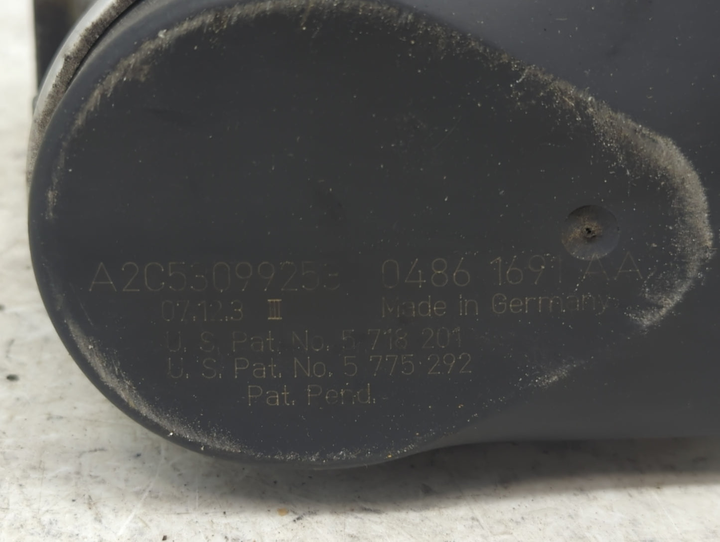 2007-2010 Chrysler Sebring Throttle Body Fits Fits 2007 2008 2009 2010 OEM Used Auto Parts - Oemusedautoparts1.com