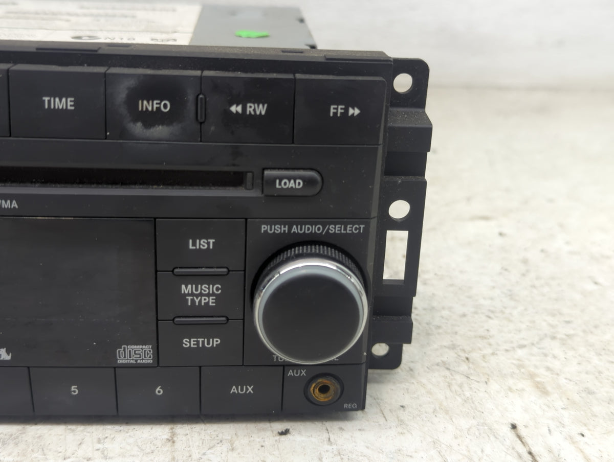 2007-2010 Chrysler Sebring Radio AM FM Cd Player Receiver Replacement P/N:05064922AG Fits Fits 2007 2008 2009 2010 OEM Used 