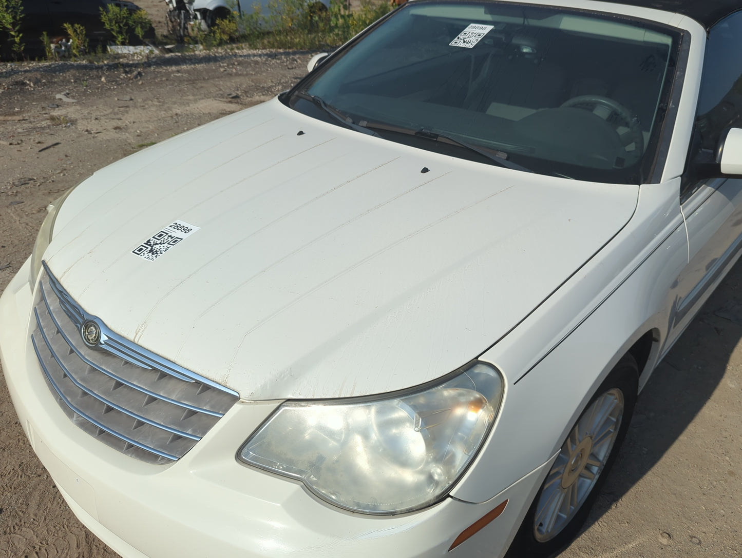 2007-2009 Chrysler Sebring Hood Oem - Oemusedautoparts1.com