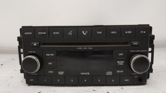 2007-2008 Chrysler Sebring Radio AM FM Cd Player Receiver Replacement Fits OEM Used Auto Parts - Oemusedautoparts1.com
