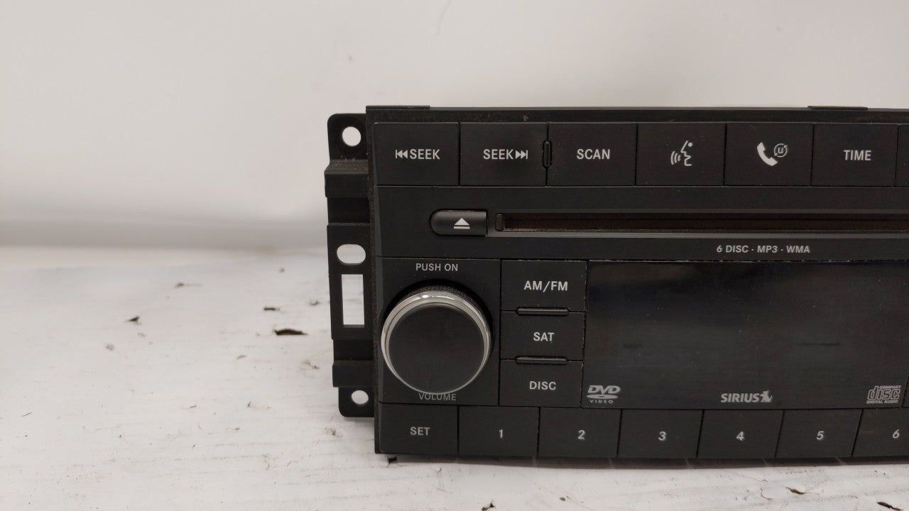 2007-2008 Chrysler Sebring Radio AM FM Cd Player Receiver Replacement Fits OEM Used Auto Parts - Oemusedautoparts1.com