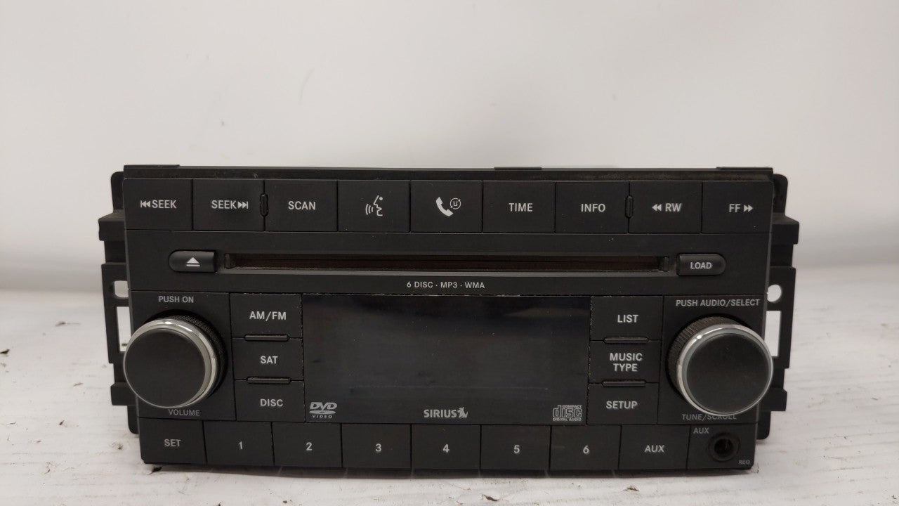 2007-2008 Chrysler Sebring Radio AM FM Cd Player Receiver Replacement Fits OEM Used Auto Parts - Oemusedautoparts1.com