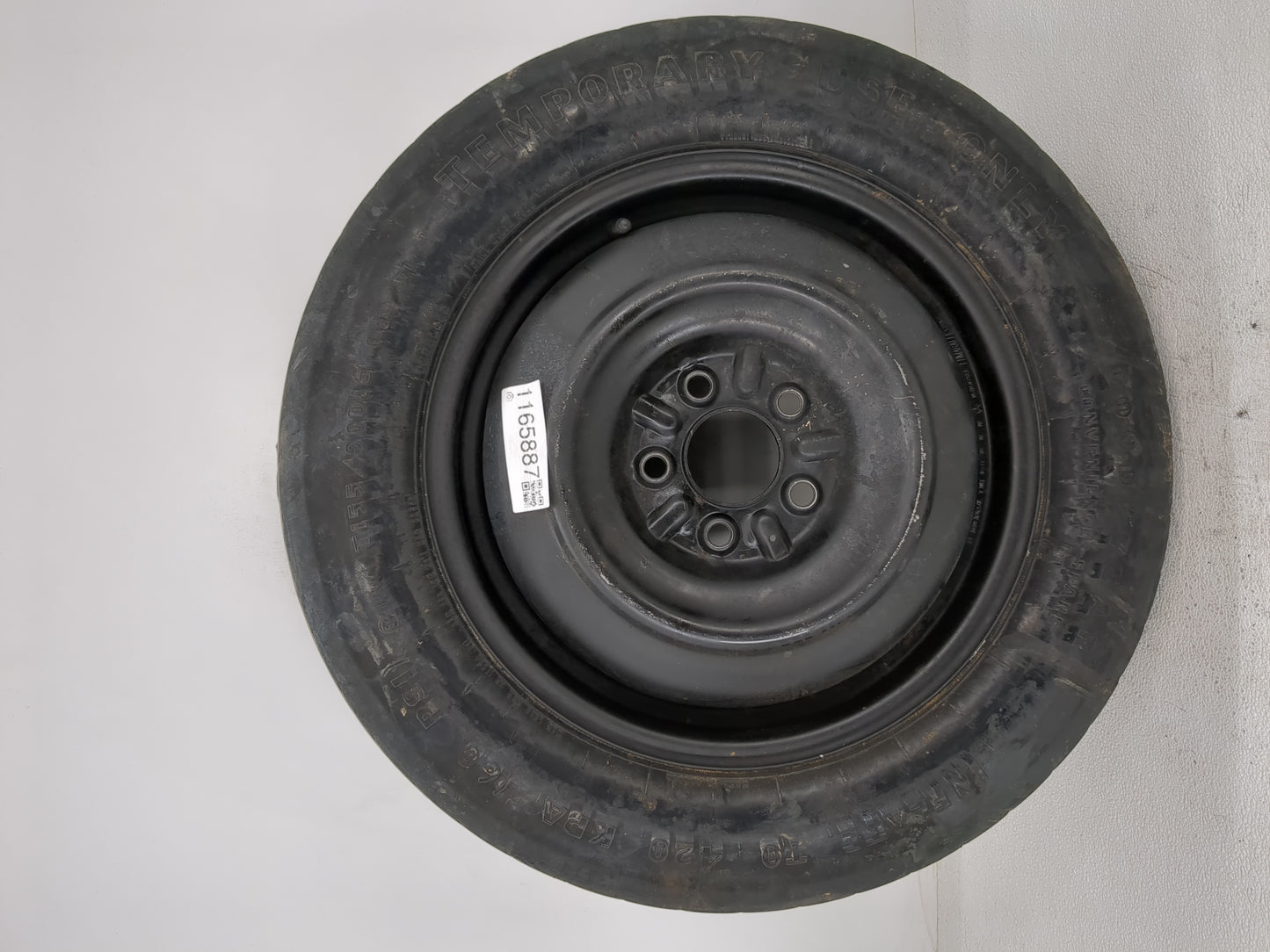2007-2010 Chrysler Sebring Spare Donut Tire Wheel Rim Oem - Oemusedautoparts1.com