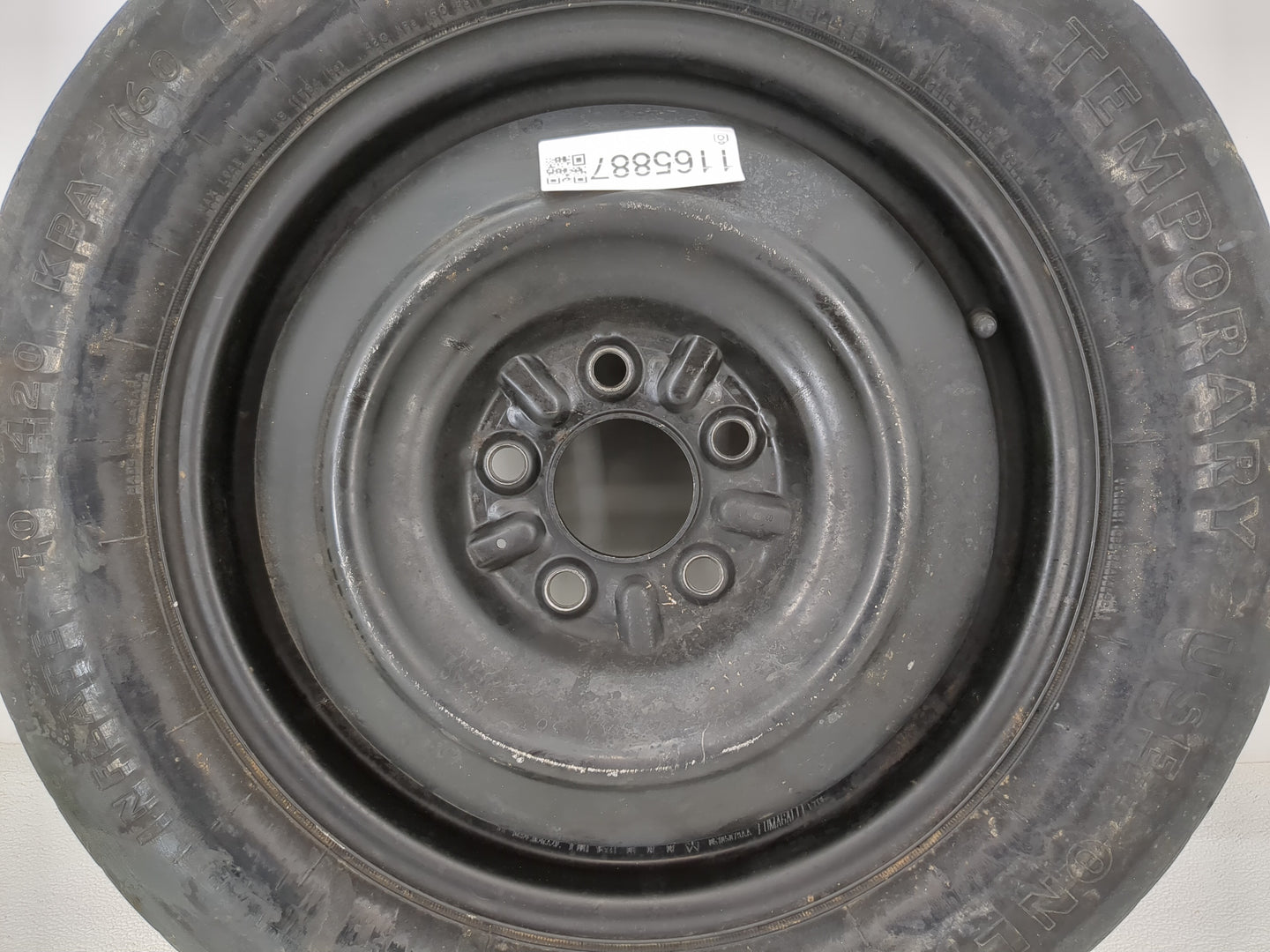 2007-2010 Chrysler Sebring Spare Donut Tire Wheel Rim Oem - Oemusedautoparts1.com