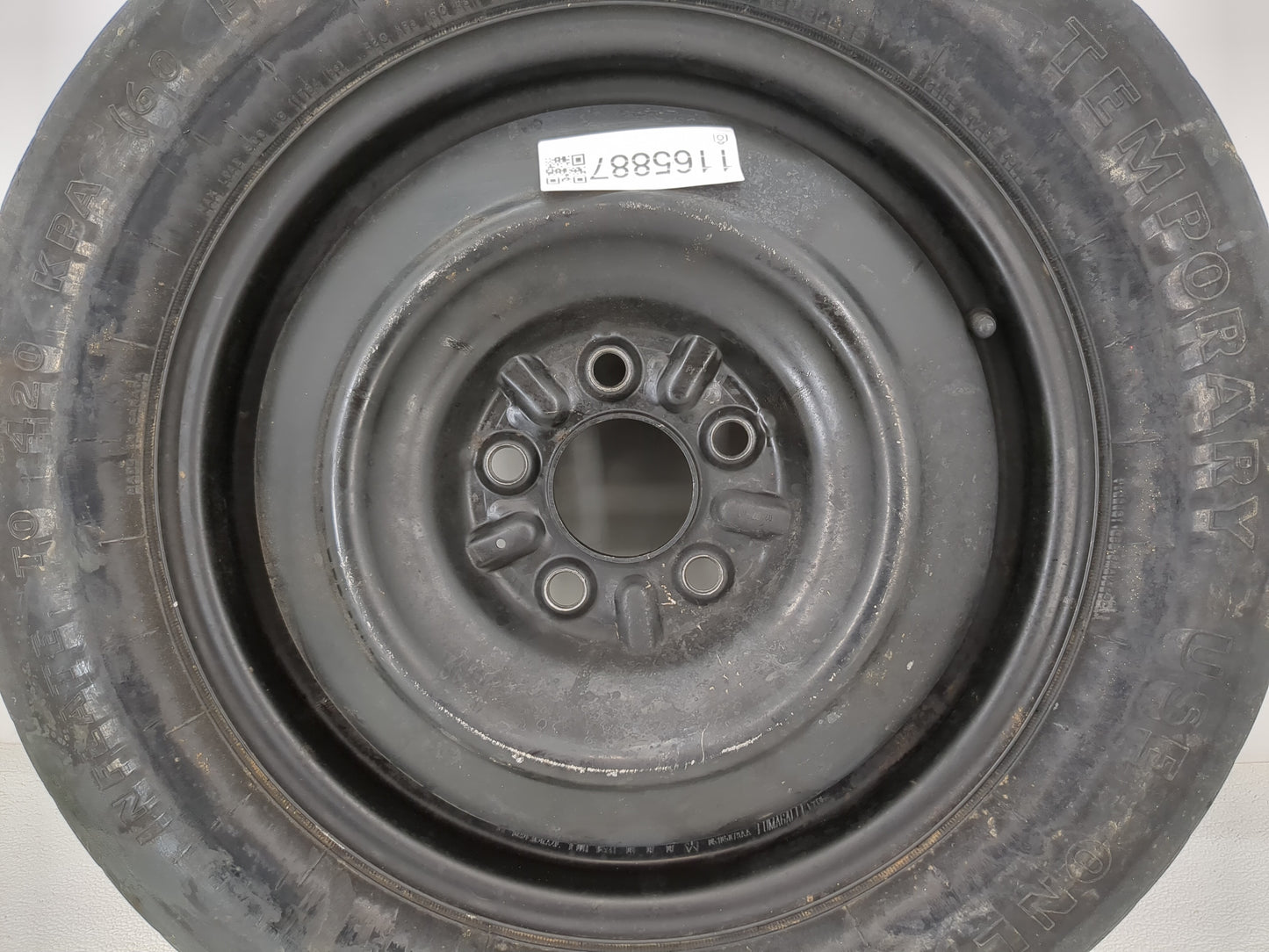 2007-2010 Chrysler Sebring Spare Donut Tire Wheel Rim Oem - Oemusedautoparts1.com