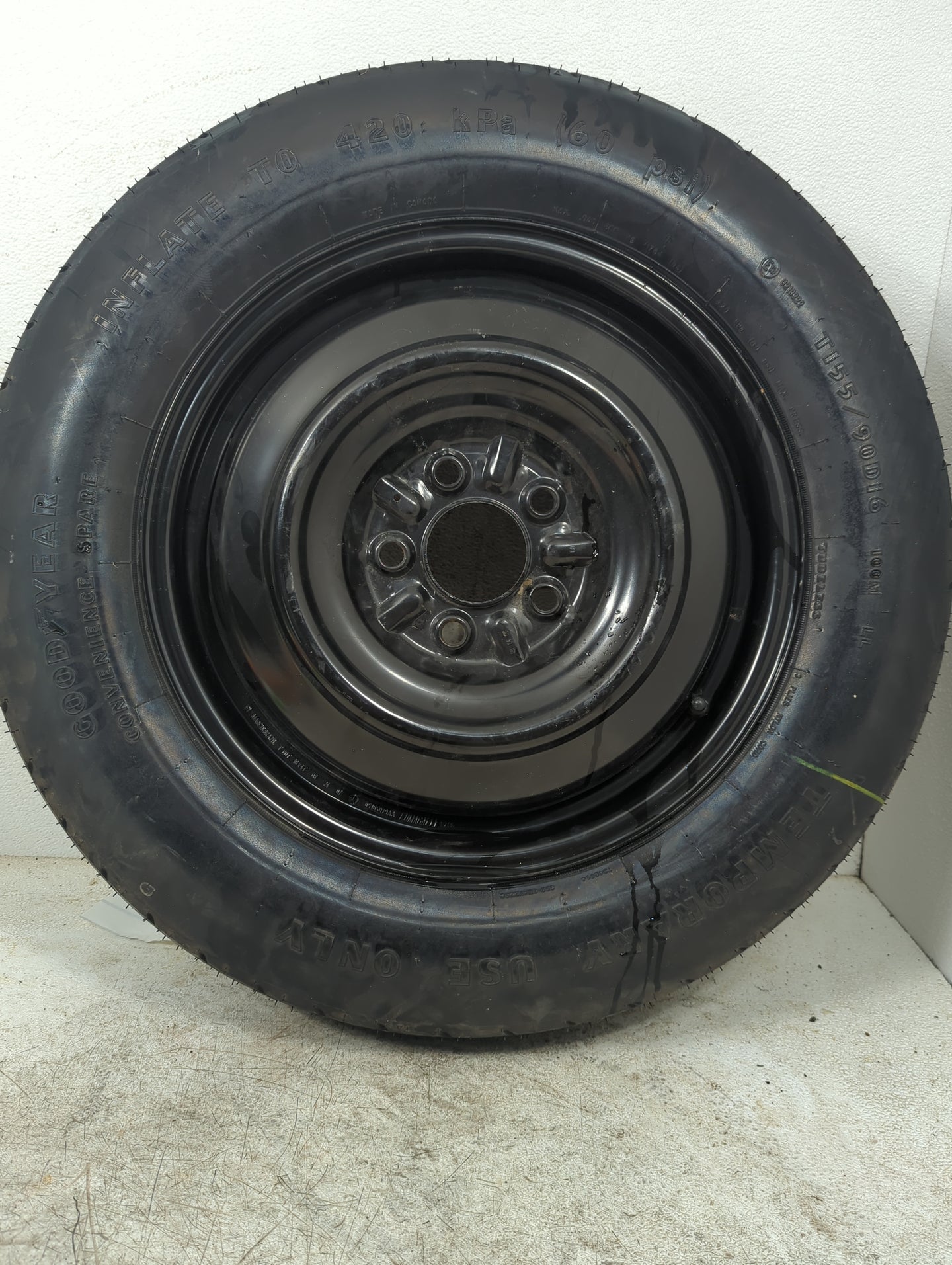 2007-2010 Chrysler Sebring Spare Donut Tire Wheel Rim Oem 1191104 - Oemusedautoparts1.com