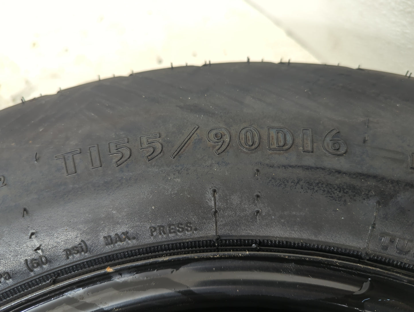 2007-2010 Chrysler Sebring Spare Donut Tire Wheel Rim Oem 1191104 - Oemusedautoparts1.com