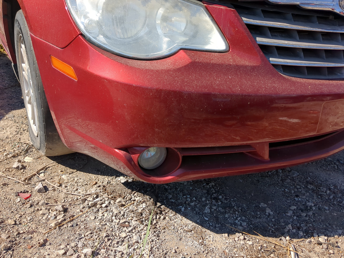 2007-2010 Chrysler Sebring Front Bumper - Oem 1192679 - Oemusedautoparts1.com