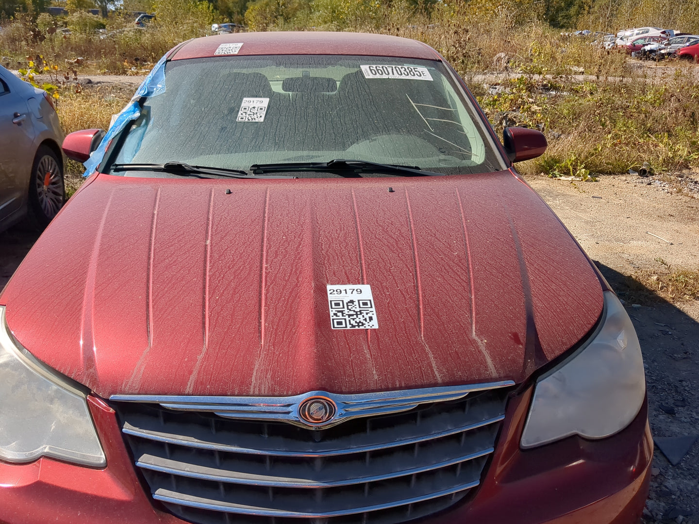 2007-2009 Chrysler Sebring Hood Oem - Oemusedautoparts1.com