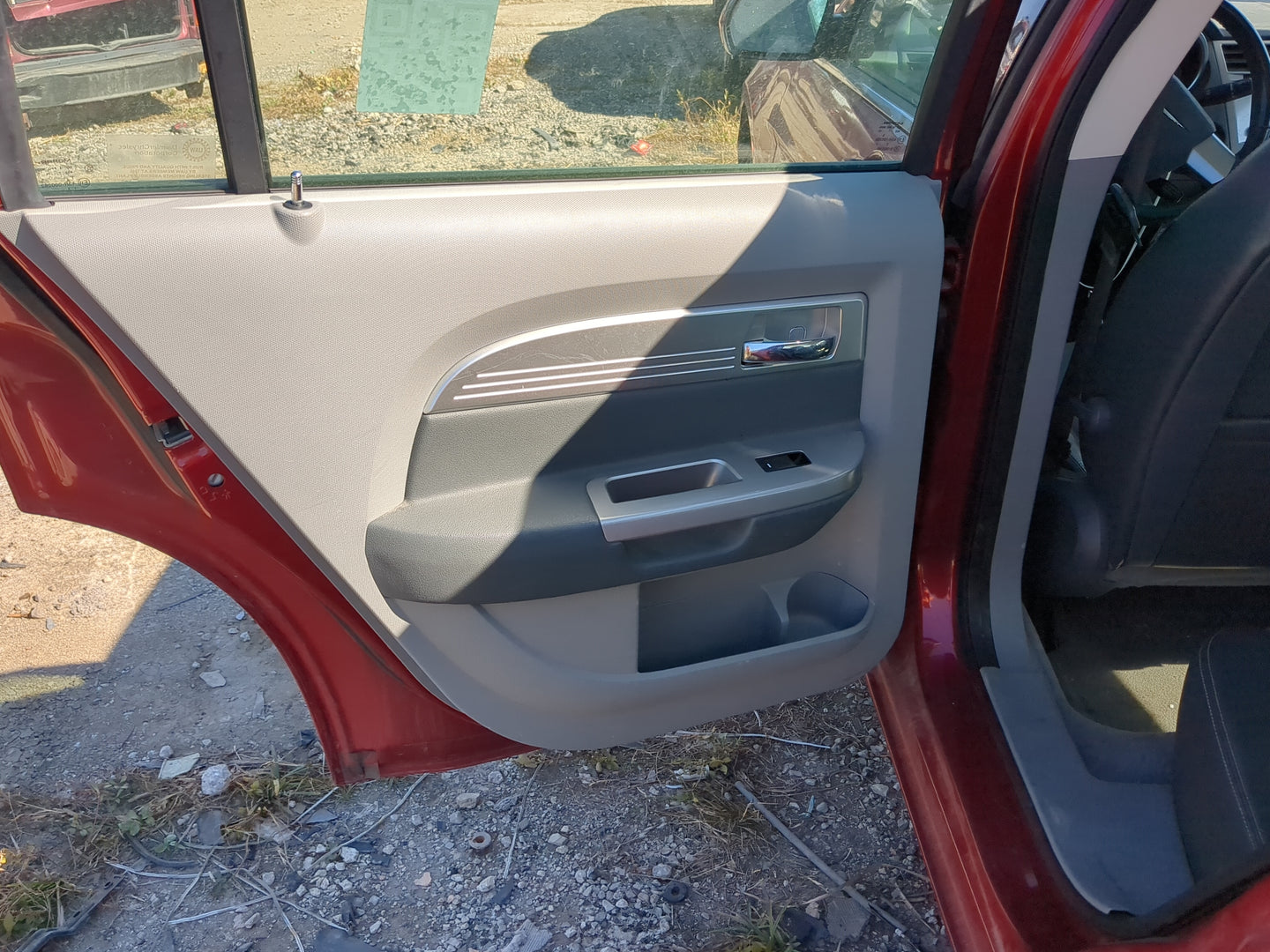 2007-2010 Chrysler Sebring Driver Rear Door Oem 1192715 - Oemusedautoparts1.com