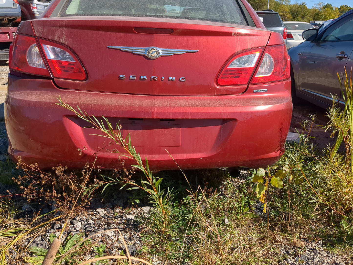 2007-2010 Chrysler Sebring Rear Bumper Assembly Oem - Oemusedautoparts1.com