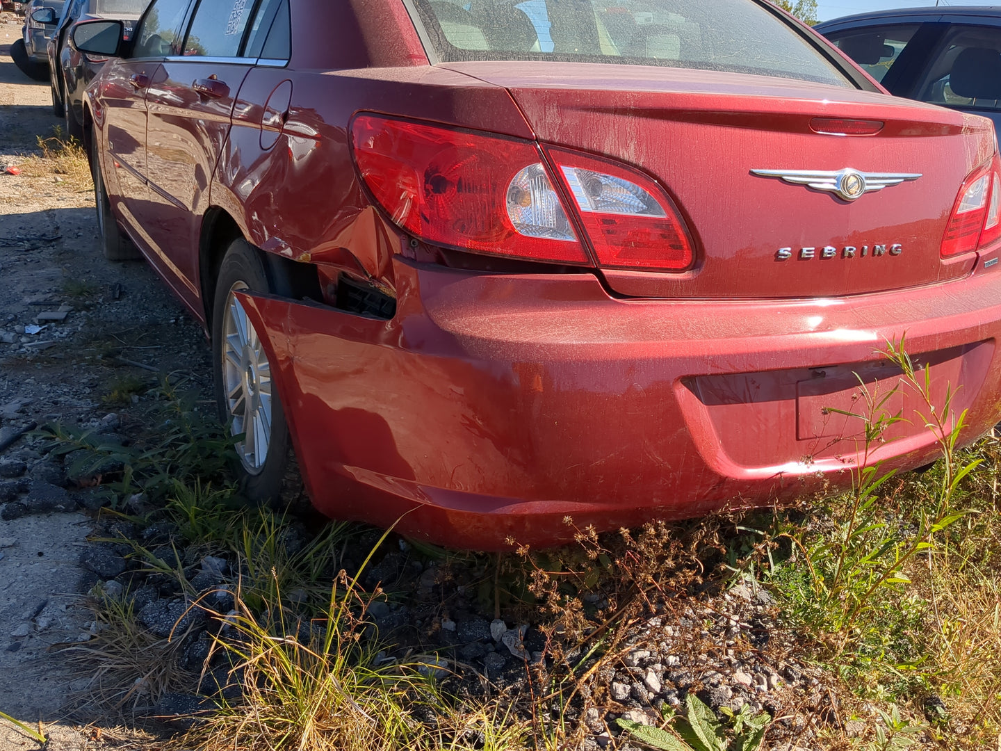 2007-2010 Chrysler Sebring Rear Bumper Assembly Oem 1192734 - Oemusedautoparts1.com