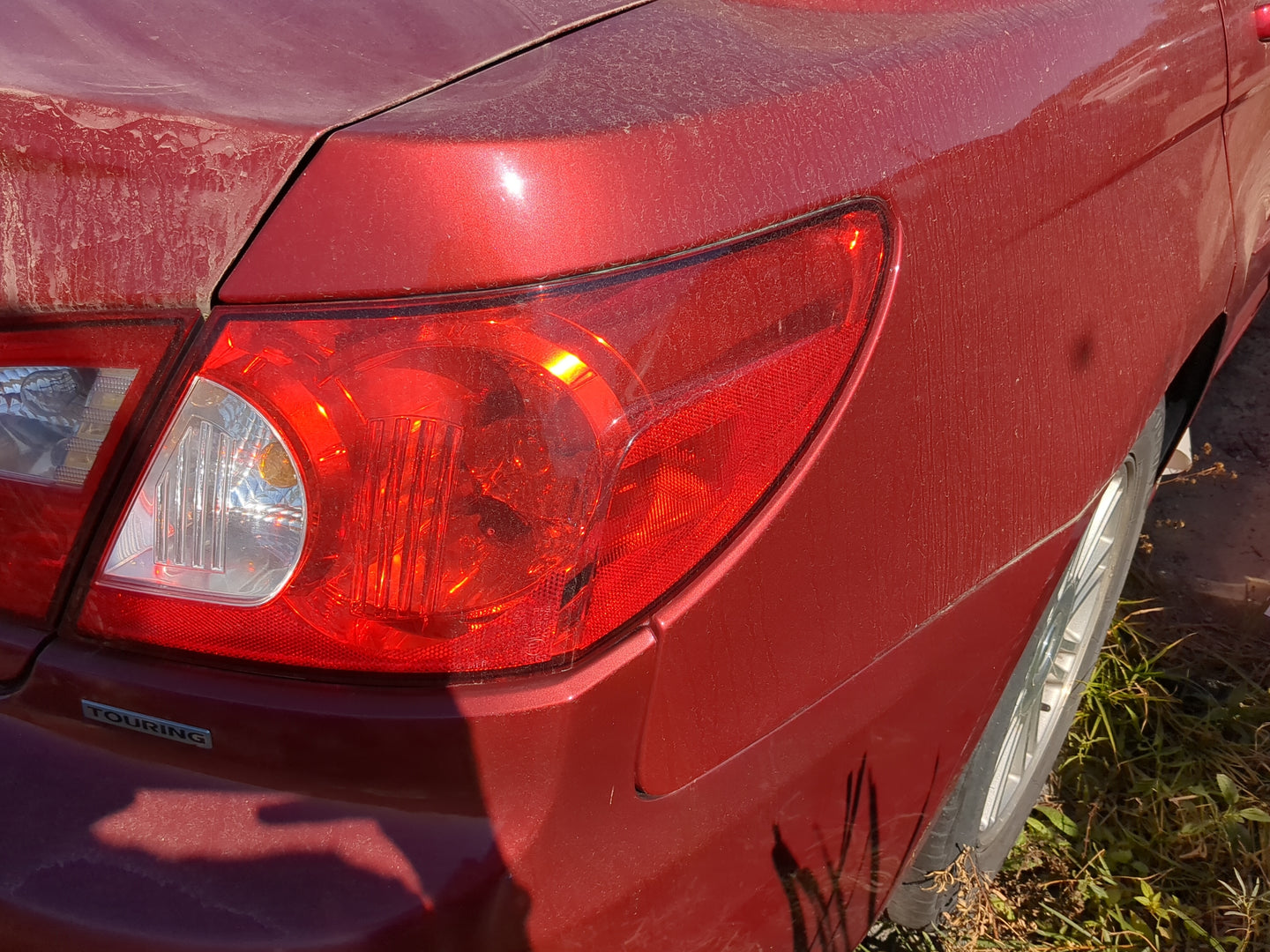 2007-2008 Chrysler Sebring Tail Light Assembly Passenger Right OEM Fits Fits 2007 2008 OEM Used Auto Parts - Oemusedautopart