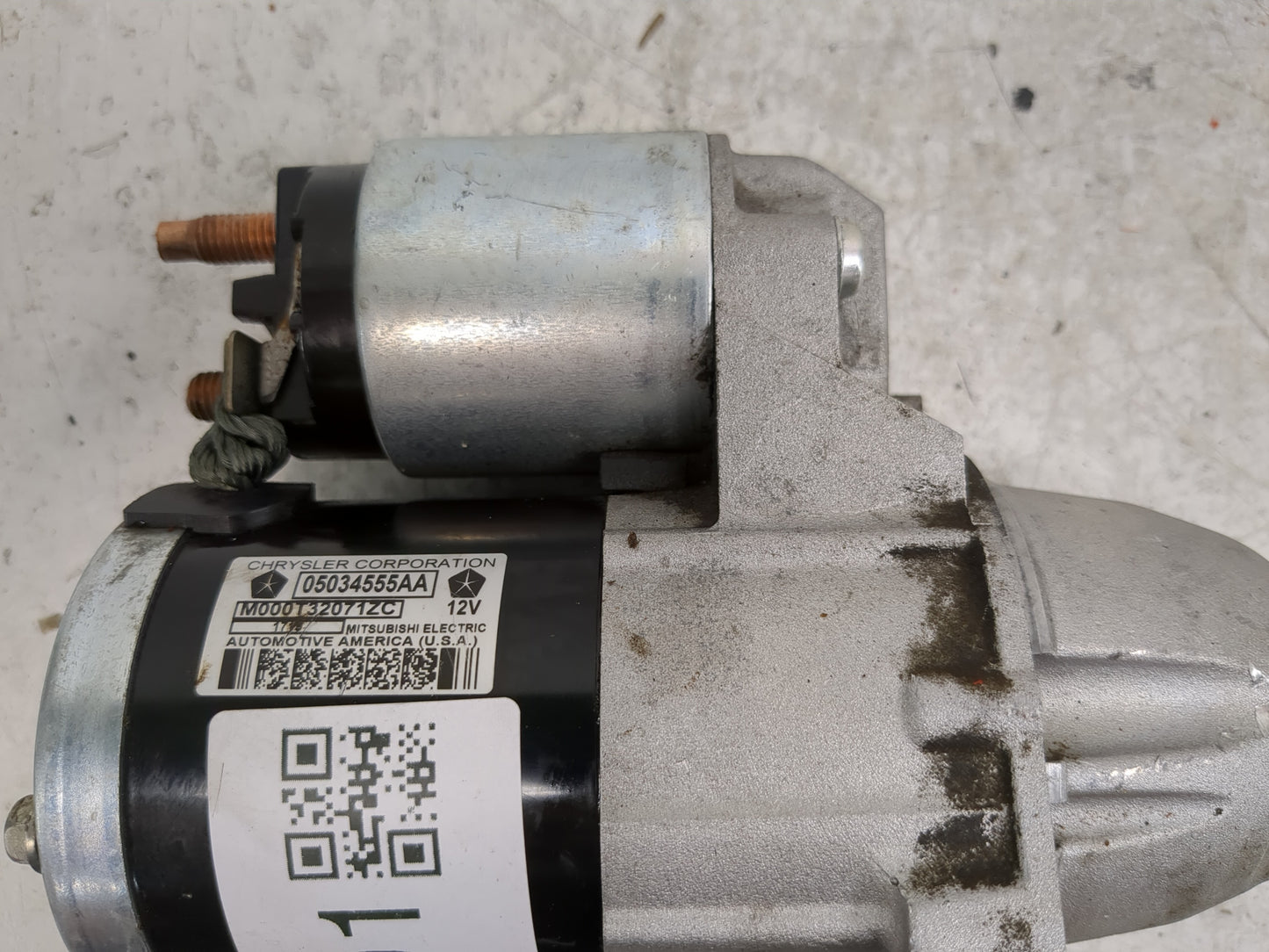 2007-2010 Chrysler Sebring Car Starter Motor Solenoid OEM P/N:M000T32071ZC 05034555AA Fits OEM Used Auto Parts - Oemusedauto