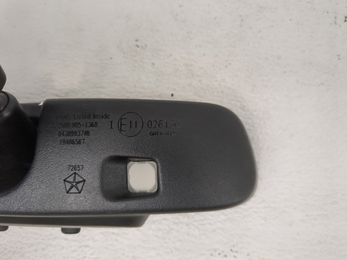 2007-2010 Chrysler Sebring Interior Rear View Mirror Replacement OEM P/N:E11026130 Fits OEM Used Auto Parts - Oemusedautopar